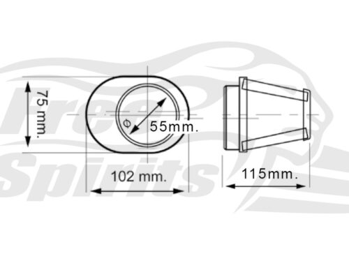 Sprint Filter air filter (water repellent)