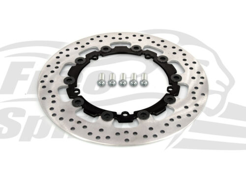 Harley Davidson Dyna 2006-07 (cast wheels) - OEM replacement front brake rotor (Black) 300mm & pads