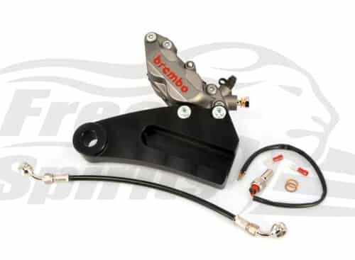 Kit freno Brembo posteriore 4 Pistoni per Harley Davidson Dyna 91-99