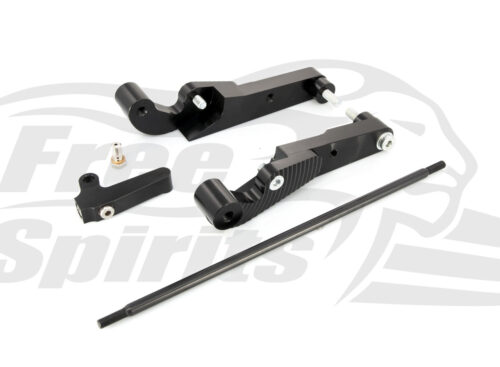 Extended forward controls adaptors plates (60mm) for Indian Scout 1250